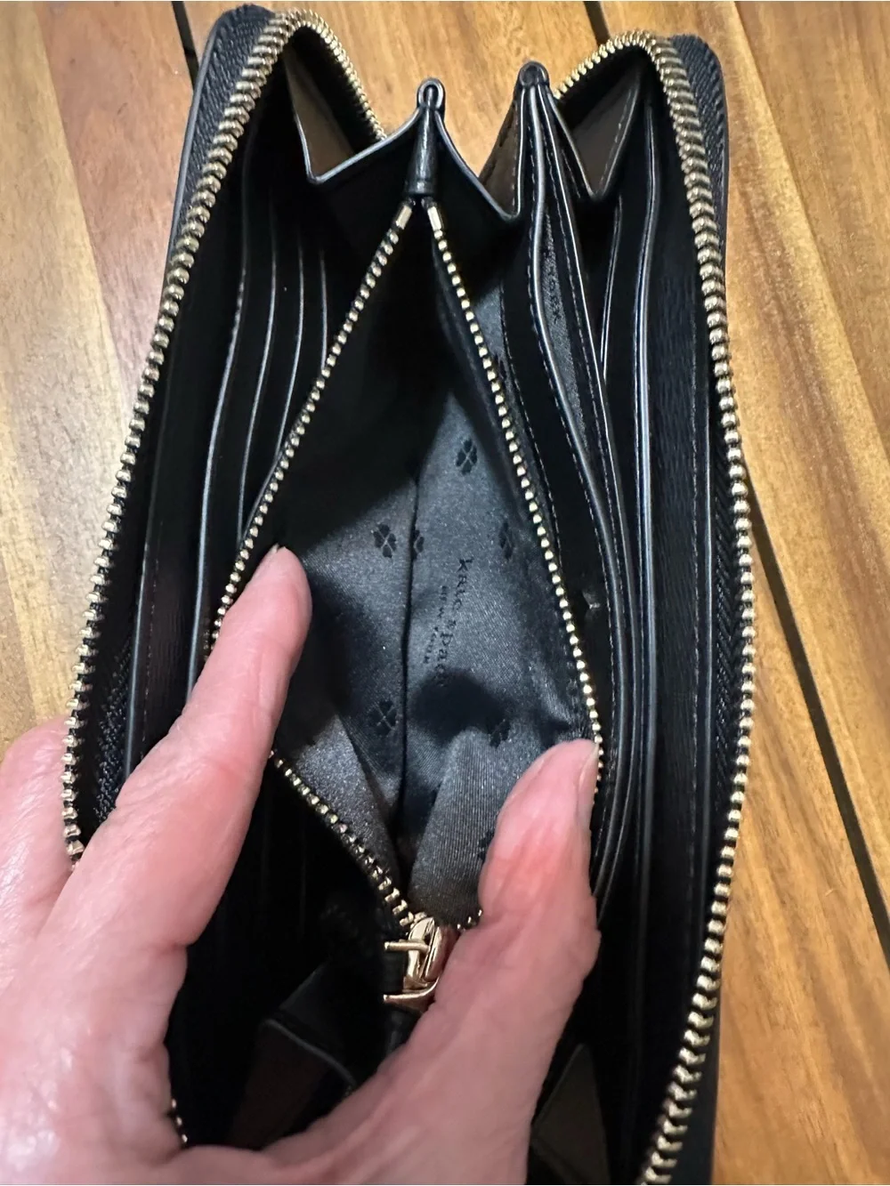 kate spade Spencer Cabana Dot Zip Around Wallet